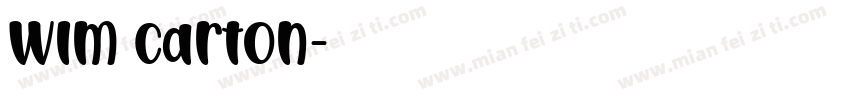 wlm carton字体转换